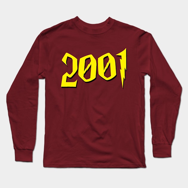 "2001" Wizard Long Sleeve T-Shirt by GloopTrekker